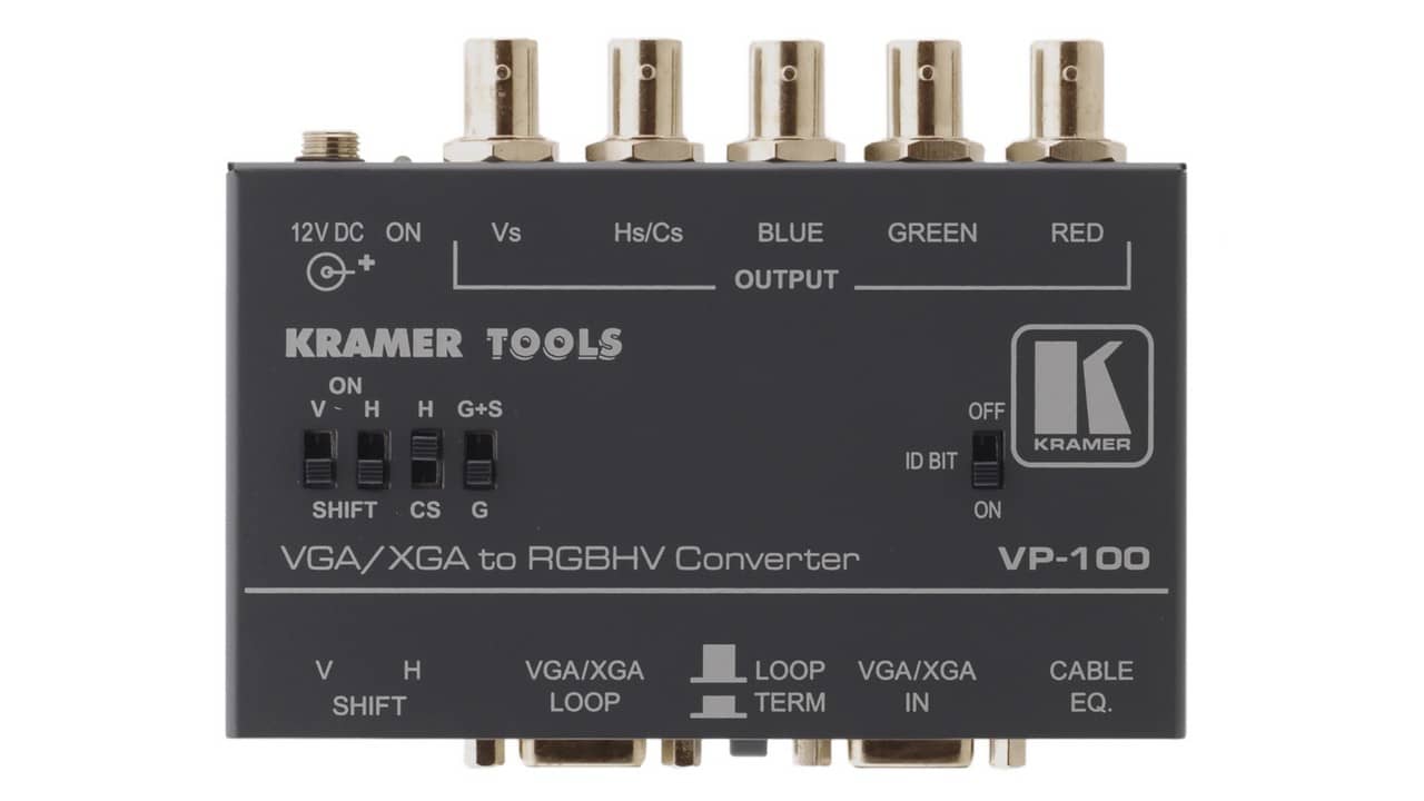 Преобразователь VGA в RGBHV KRAMER VP-100