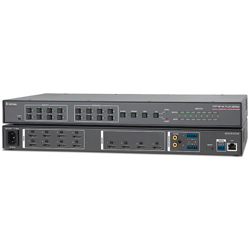 Матричный коммутатор HDMI 8x4 EXTRON DXP 84 HD 4K PLUS, 60-1494-21