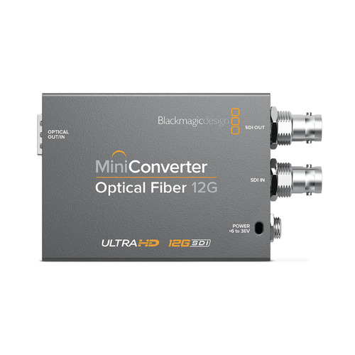 Скан-конвертер BLACKMAGIC DESIGN Mini Converter - Optical Fiber 12G, CONVMOF12G