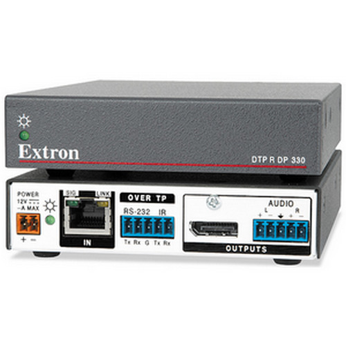 Приемник по витой паре DisplayPort EXTRON DTP R DP 4K 330, 60-1076-63