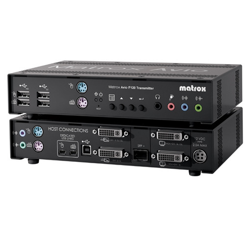 Передатчик по оптике DVI+аудио+USB+PS/2 MATROX Avio F120, AV-F120TXF