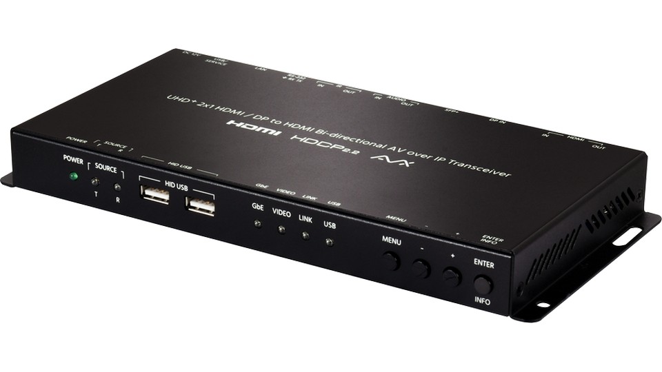 Приемопередатчик по IP-сети HDMI, DisplayPort CYPRESS VEX-X5101TR-B1F