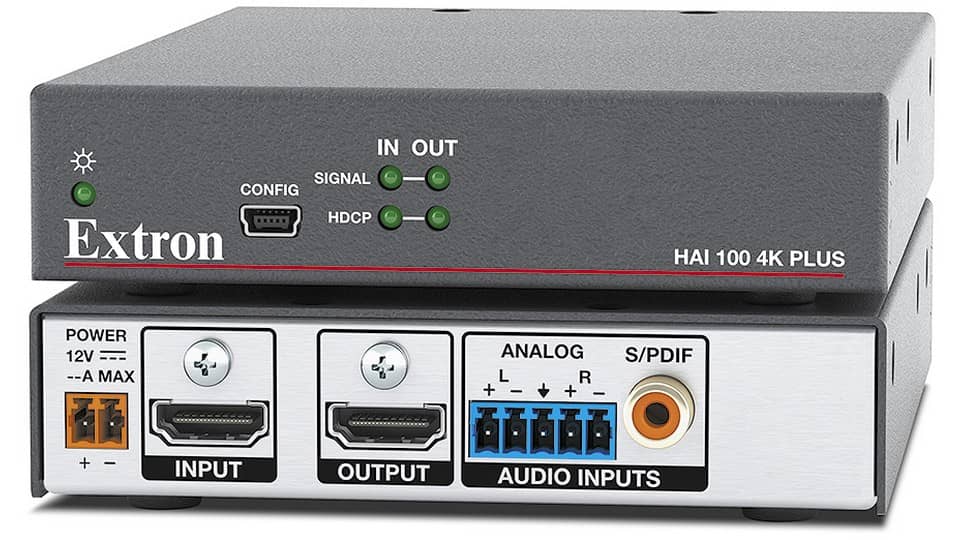 HDMI аудио эмбеддер EXTRON HAI 100 4K Plus, 60-1682-01