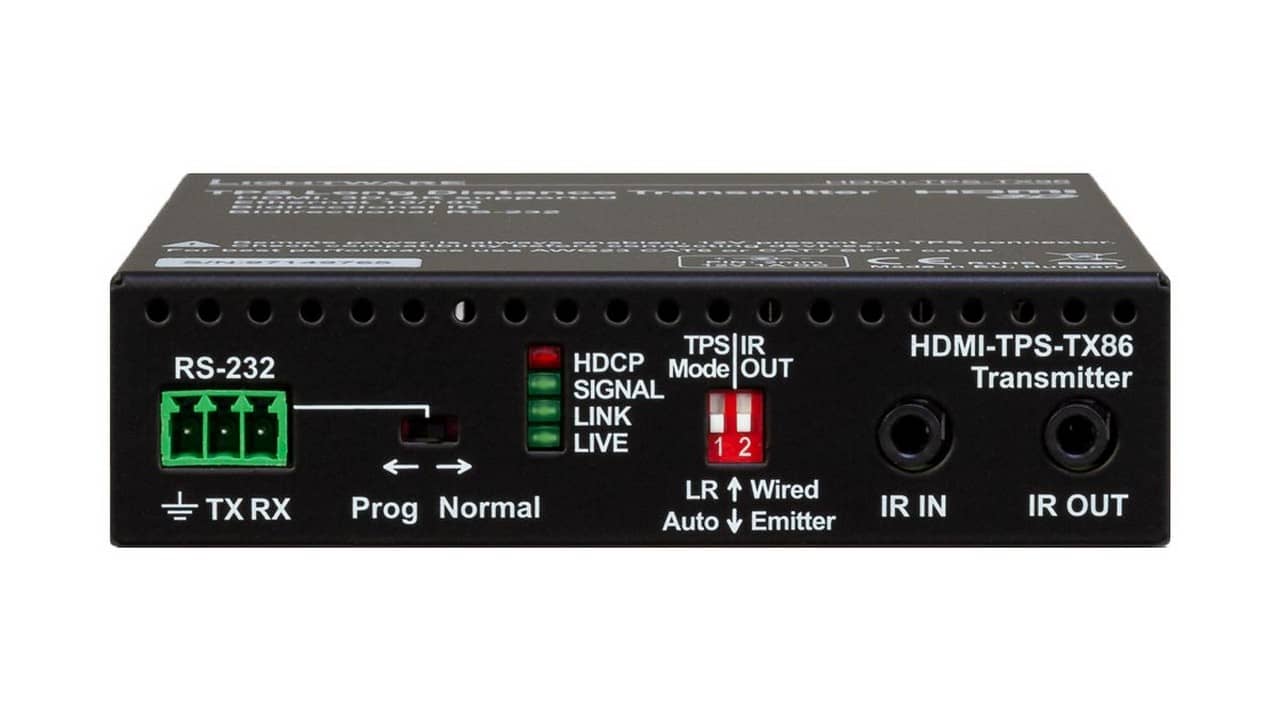 Передатчик по витой паре HDMI, RS -232, ИК, аудио LIGHTWARE HDMI-TPS-TX86