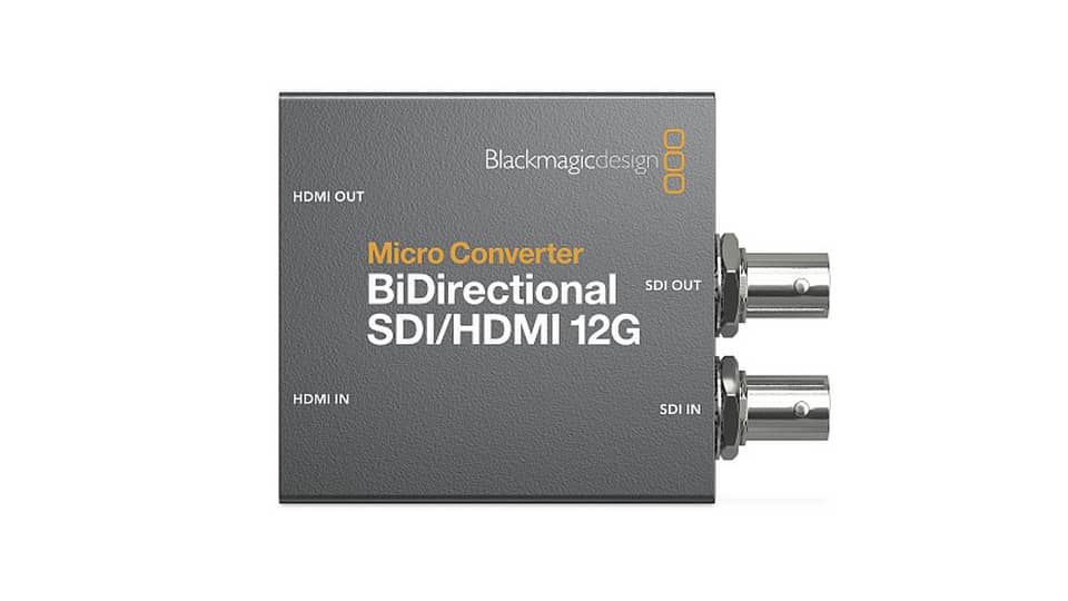 Изображения BLACKMAGIC DESIGN Micro Converter BiDirectional SDI/HDMI 12G wPSU, CONVBDC/SDI/HDMI12G/P