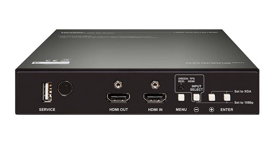 Приемник по витой паре HDMI, Ethernet, RS -232, IR LIGHTWARE HDMI-TPS-RX120-HDSR